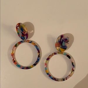Colorful earrings